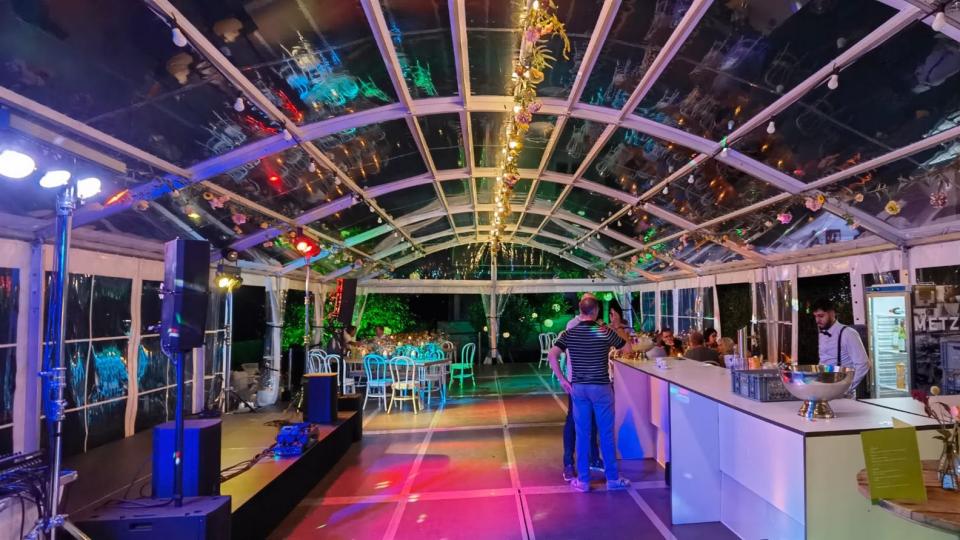 Beleuchtung Geburtstagsfeier