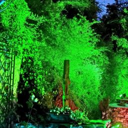 Beleuchtung einer Hochzeit