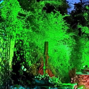 Beleuchtung einer Hochzeit