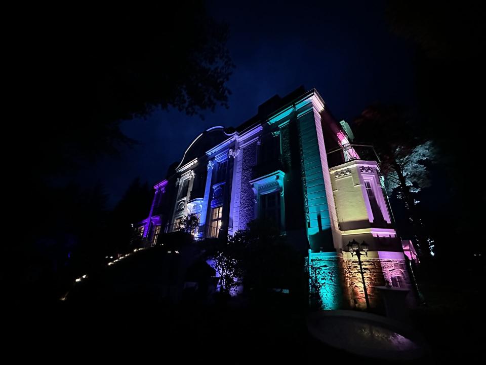 Illumination einer Villa