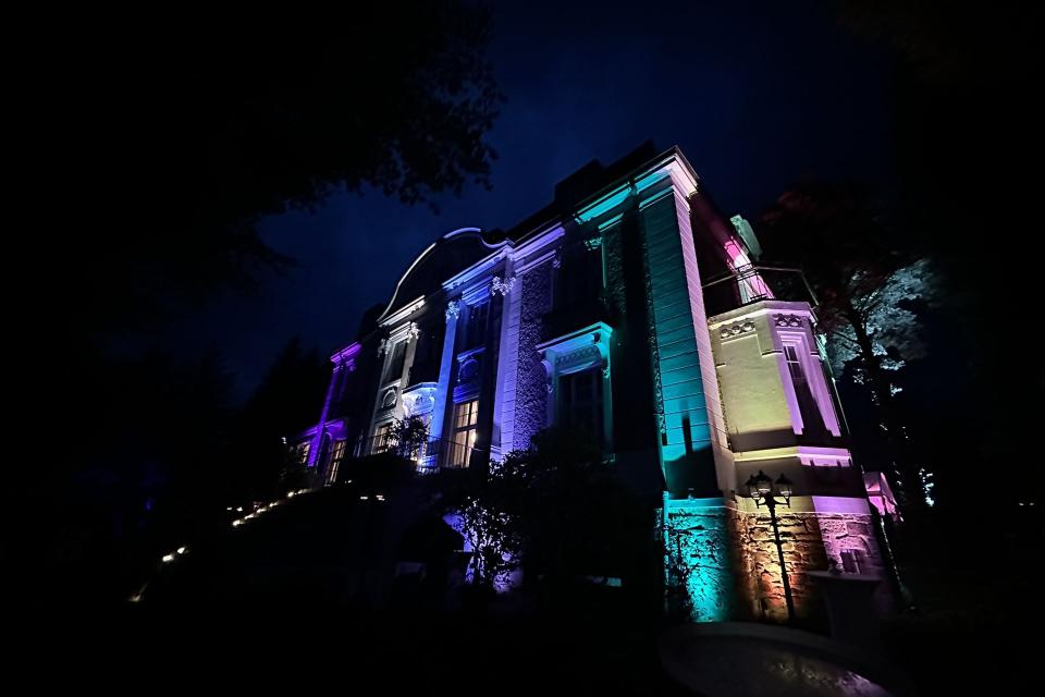 Illumination einer Villa