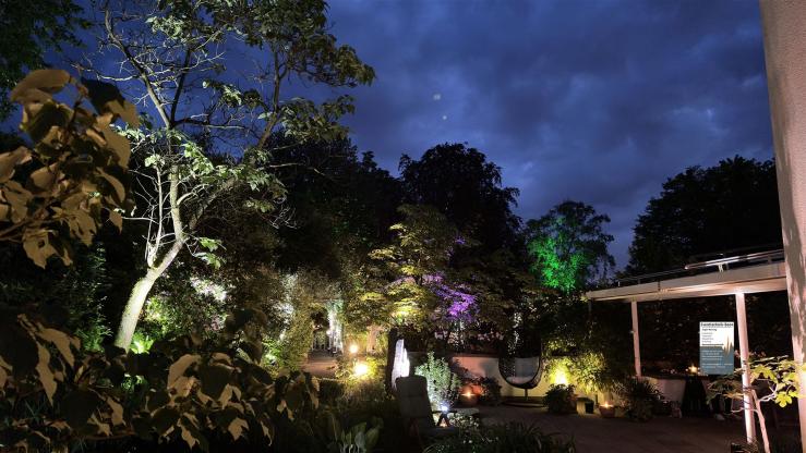 Illumination im Garten