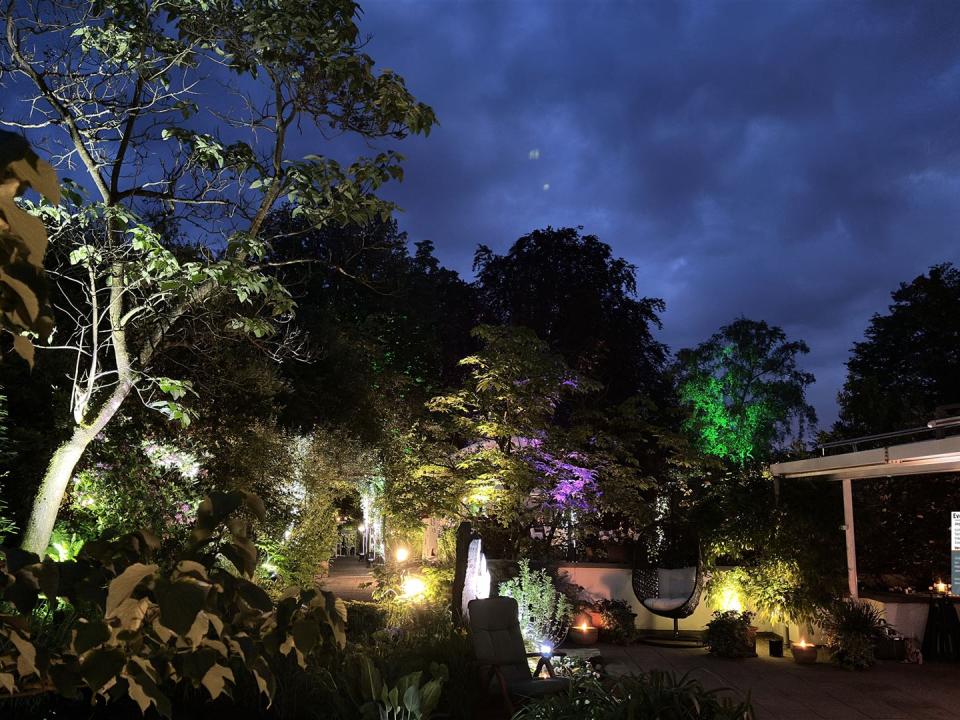 Illumination im Garten