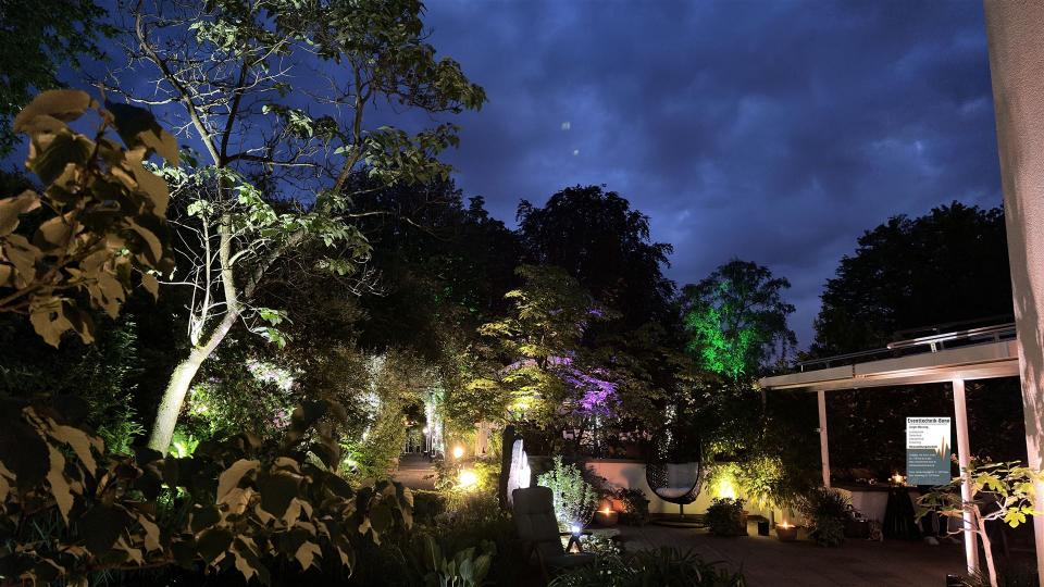 Illumination im Garten