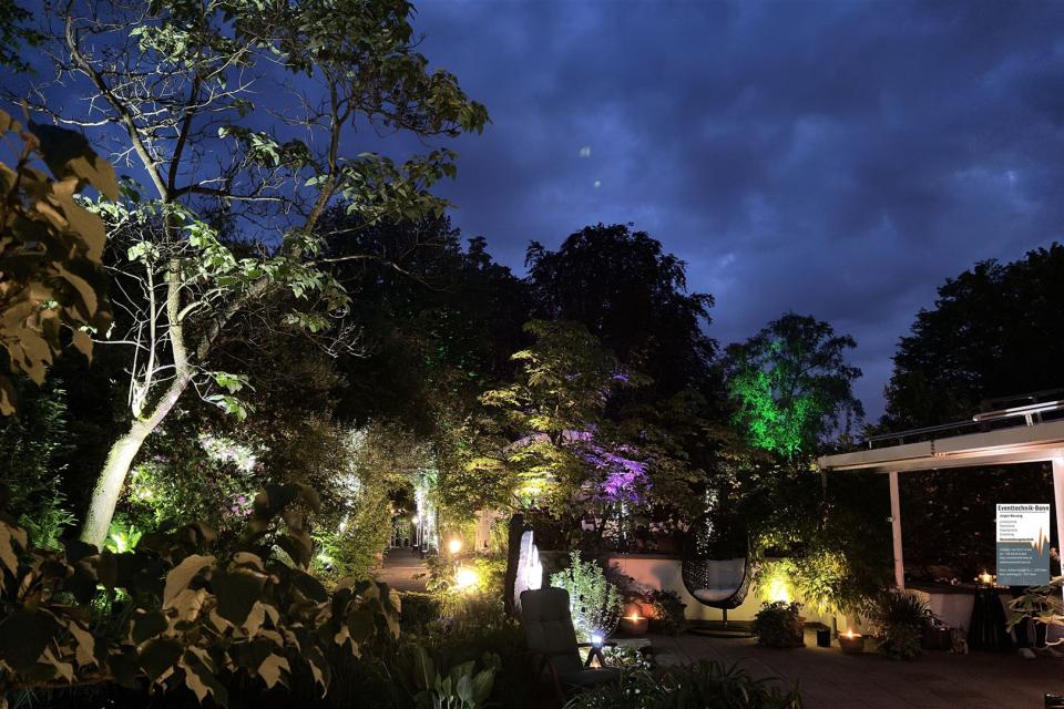Illumination im Garten